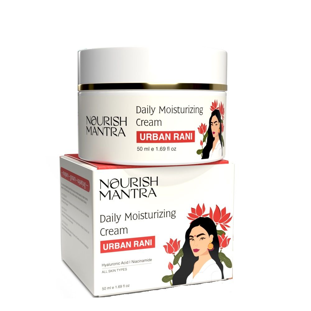 Nourish Mantra Urban Rani Daily Moisturizing Cream for Smooth & Dewy Skin