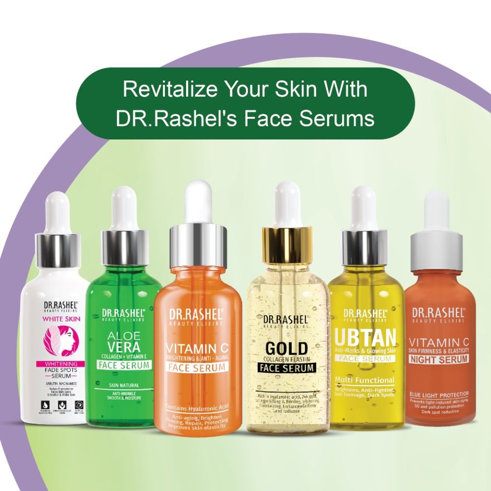 DR. RASHEL Aloe Vera Face Serum Hydrating, Soothing & Skin-Nourishing Formula