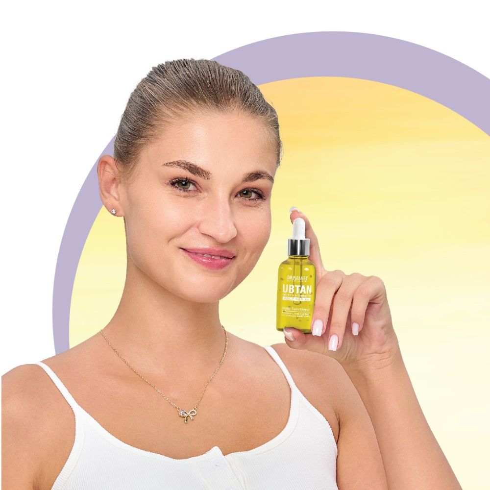 DR. RASHEL Ubtan Face Serum Brightens, Reduces Sun Tan & Enhances Skin Texture