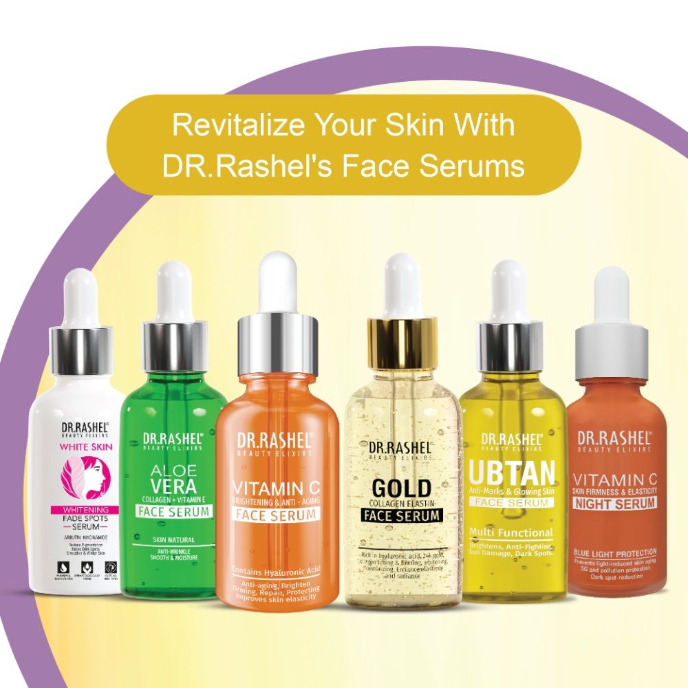 DR. RASHEL Ubtan Face Serum Brightens, Reduces Sun Tan & Enhances Skin Texture