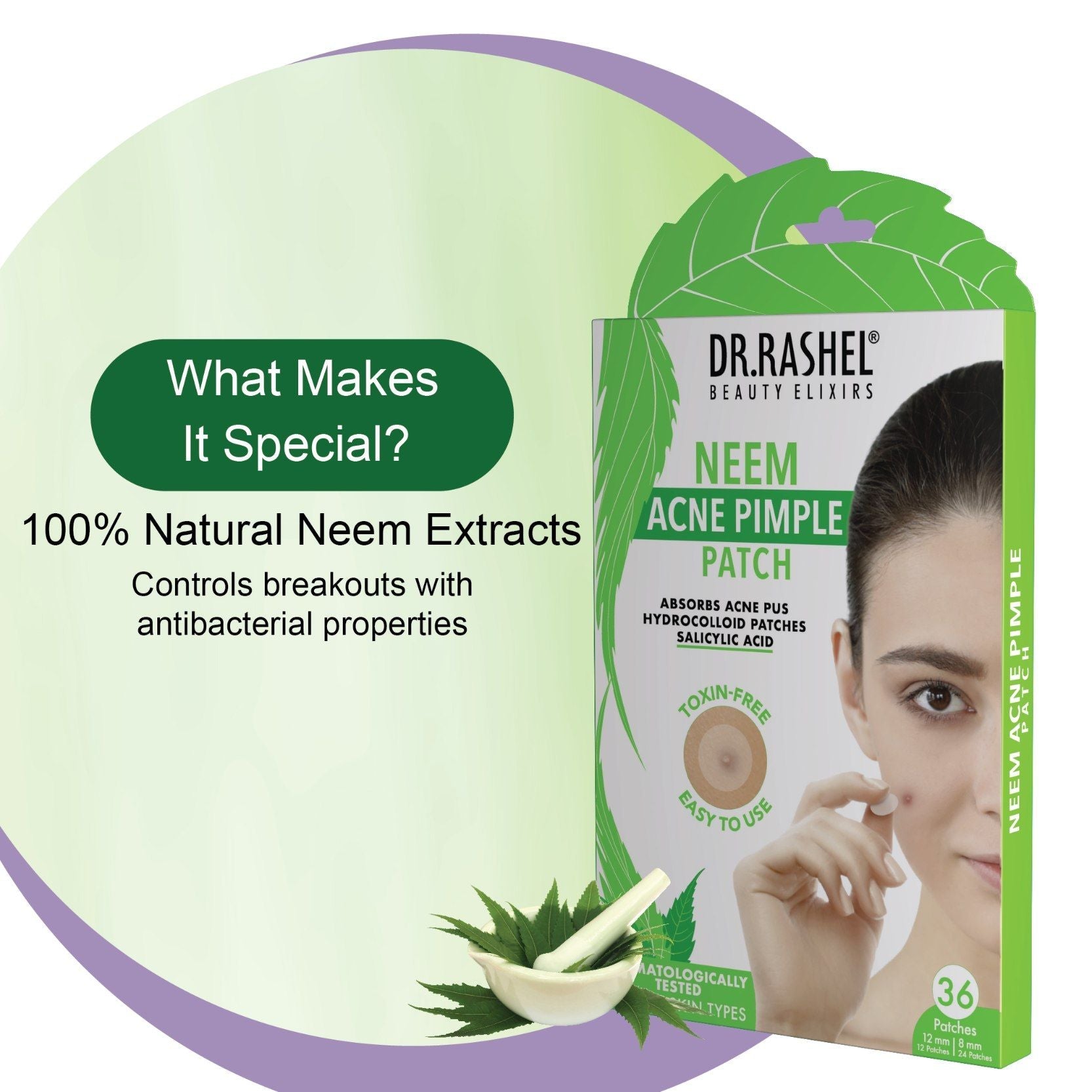 DR. RASHEL Neem Acne Pimple Patch