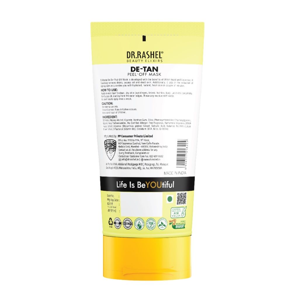 DR. RASHEL De-Tan Peel-Off Mask