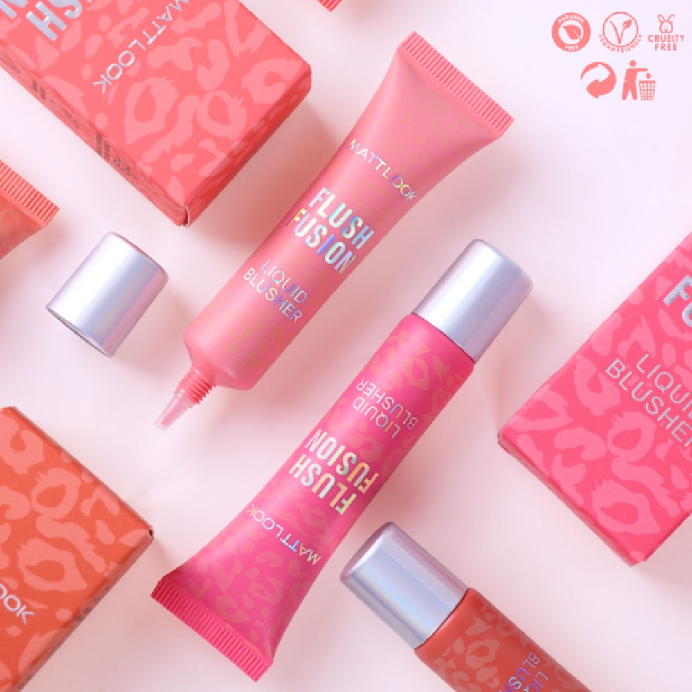 Matt look Flush Fusion Liquid Blusher
