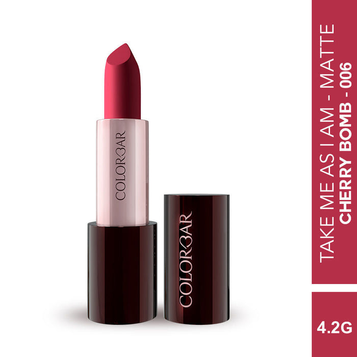 Colorbar Take Me As I Am Vegan Matte Lipstick