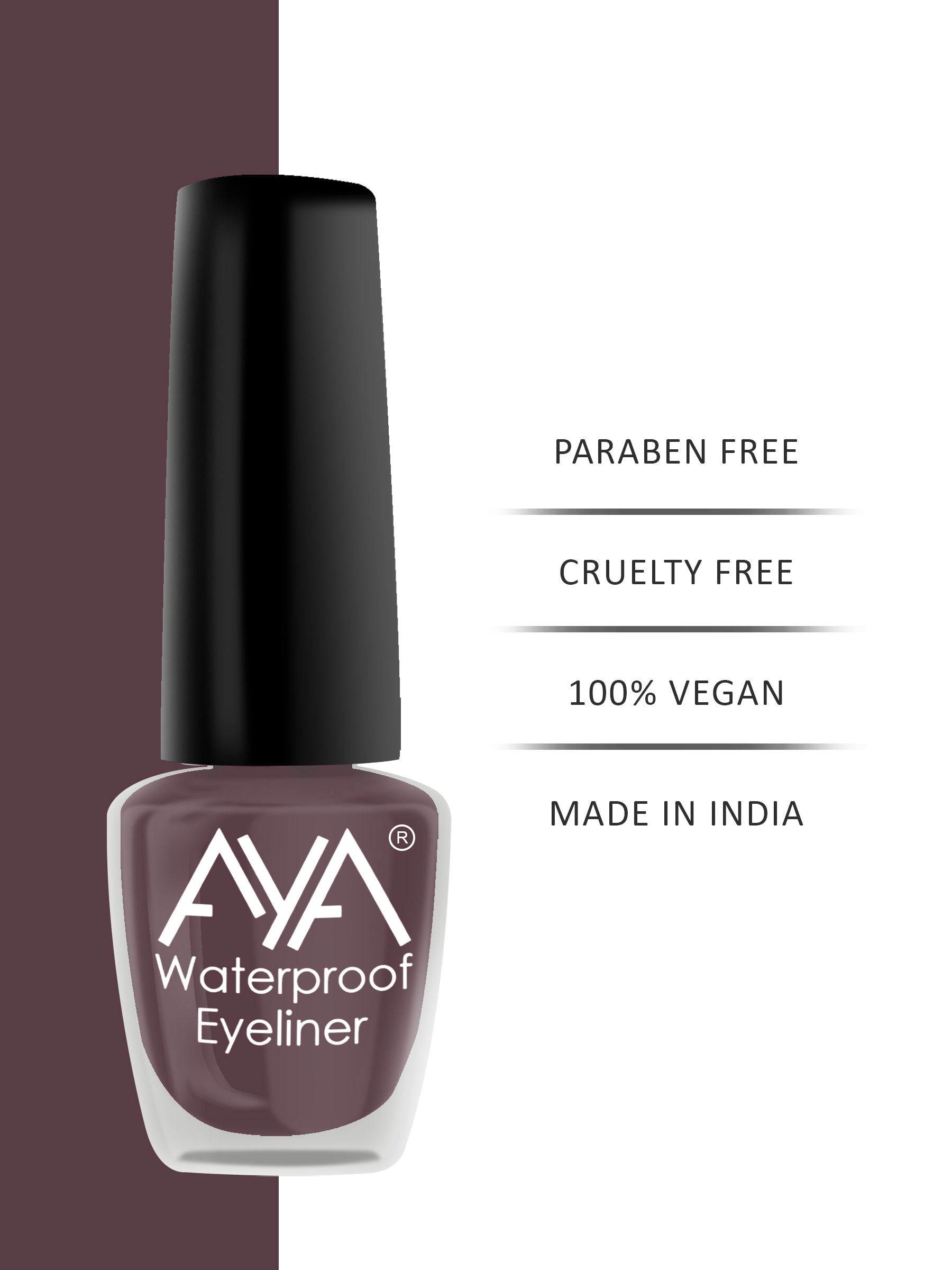 AYA 24 Hrs Long Lasting & Waterproof Eyeliner