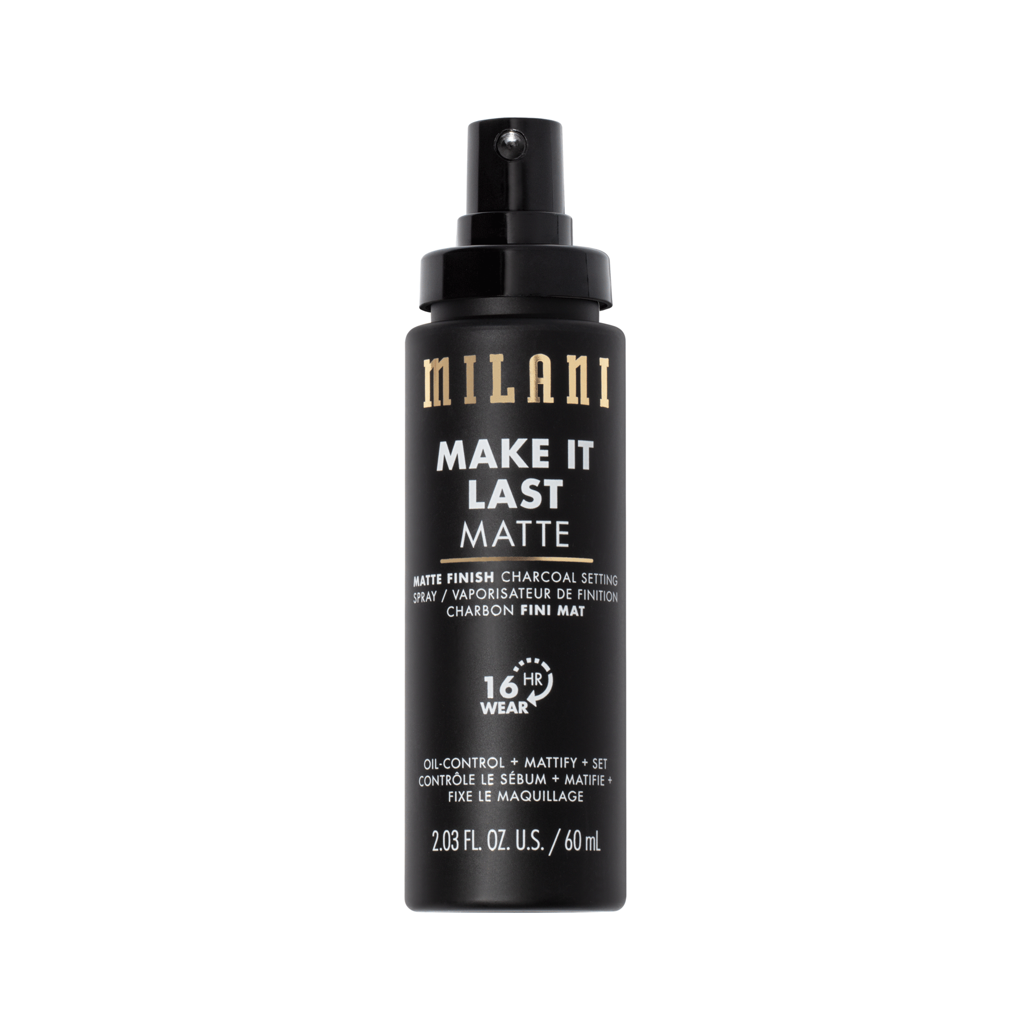 Milani Make It Last Matte Finish Setting Spray - Charcoal