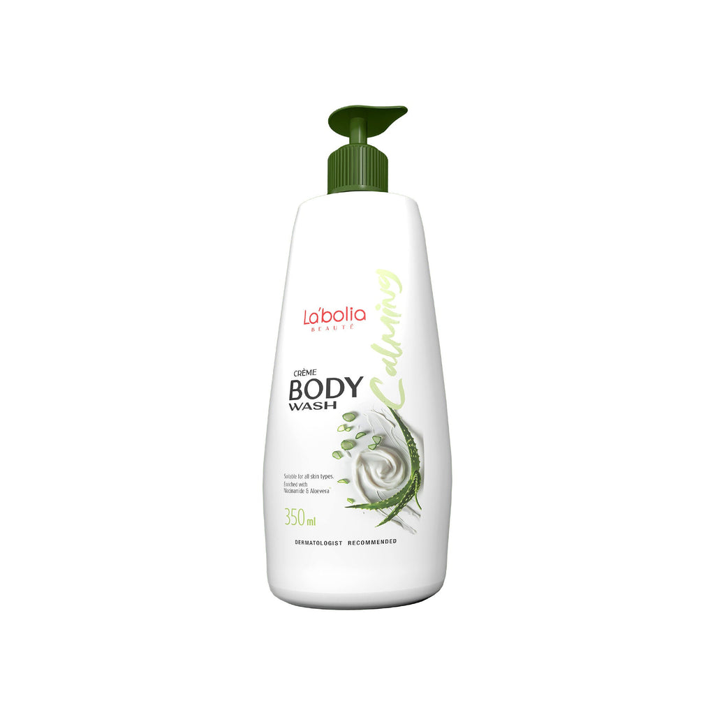 Labolia Beaute Crème & Aloe Vera Body Wash - Prevents Body Acne - Shower Gel, Pack Of 1