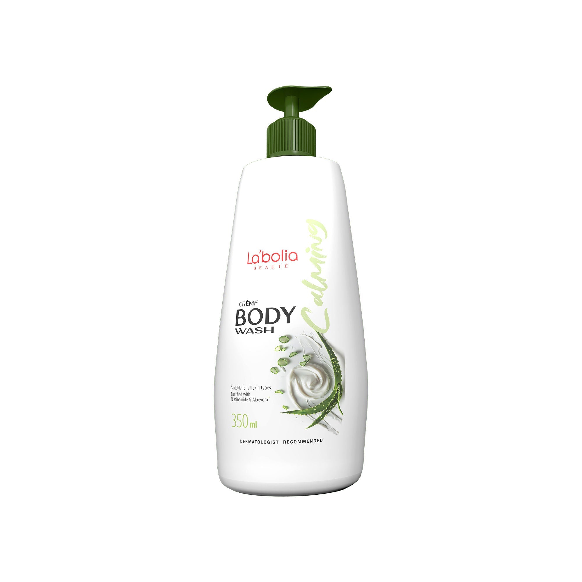 Labolia Beaute Crème & Aloe Vera Body Wash - Prevents Body Acne - Shower Gel, Pack Of 1