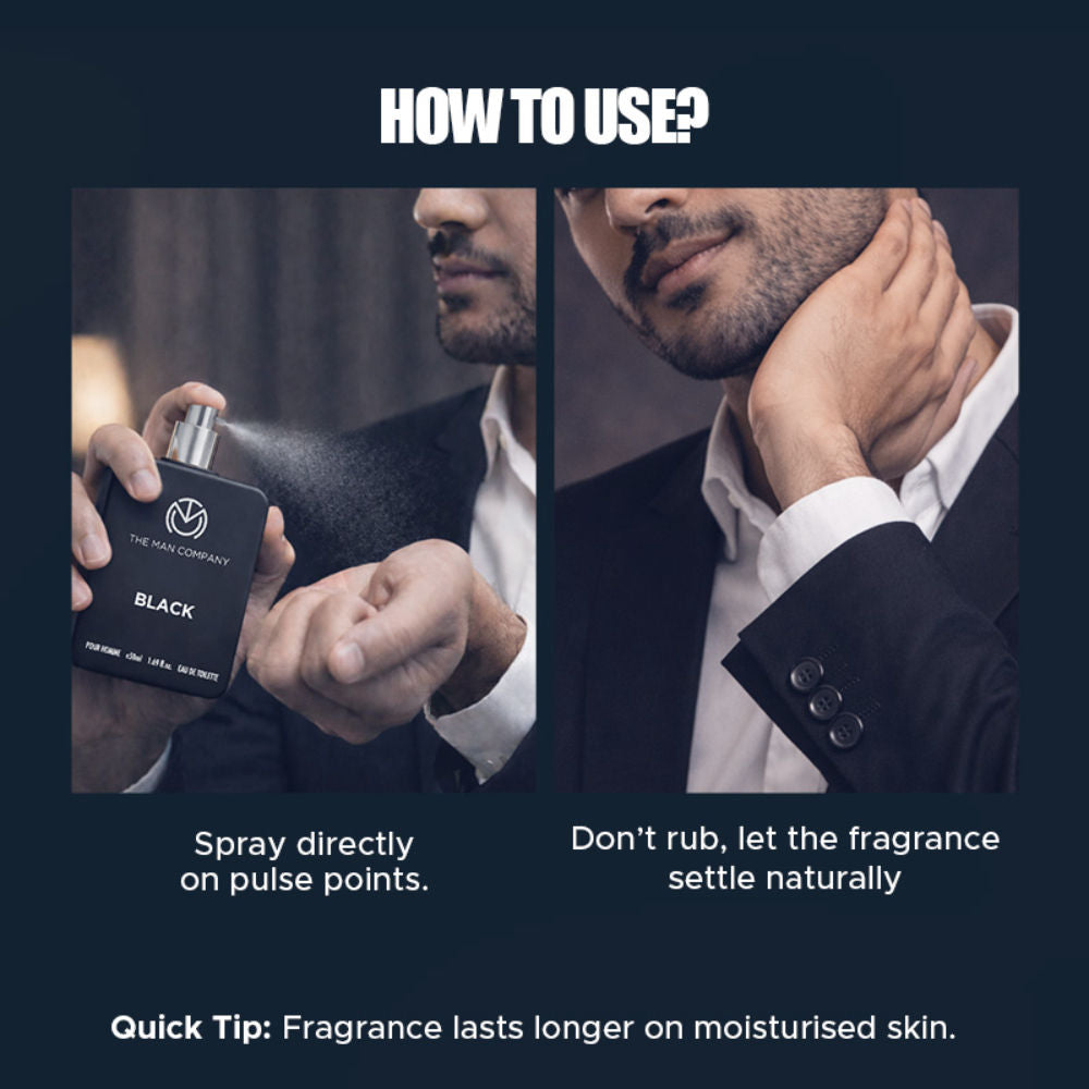 The Man Company Classic Black Eau De Toilette for Men