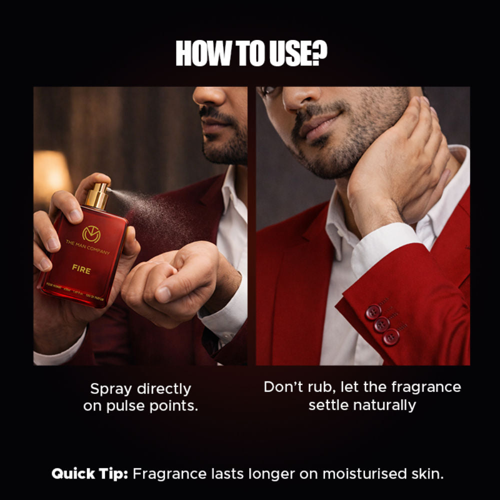 The Man Company Fire Eau De Parfum For Him
