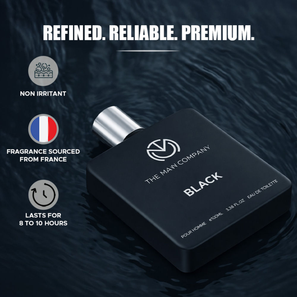 The Man Company Premium Black Eau De Toilette For Men