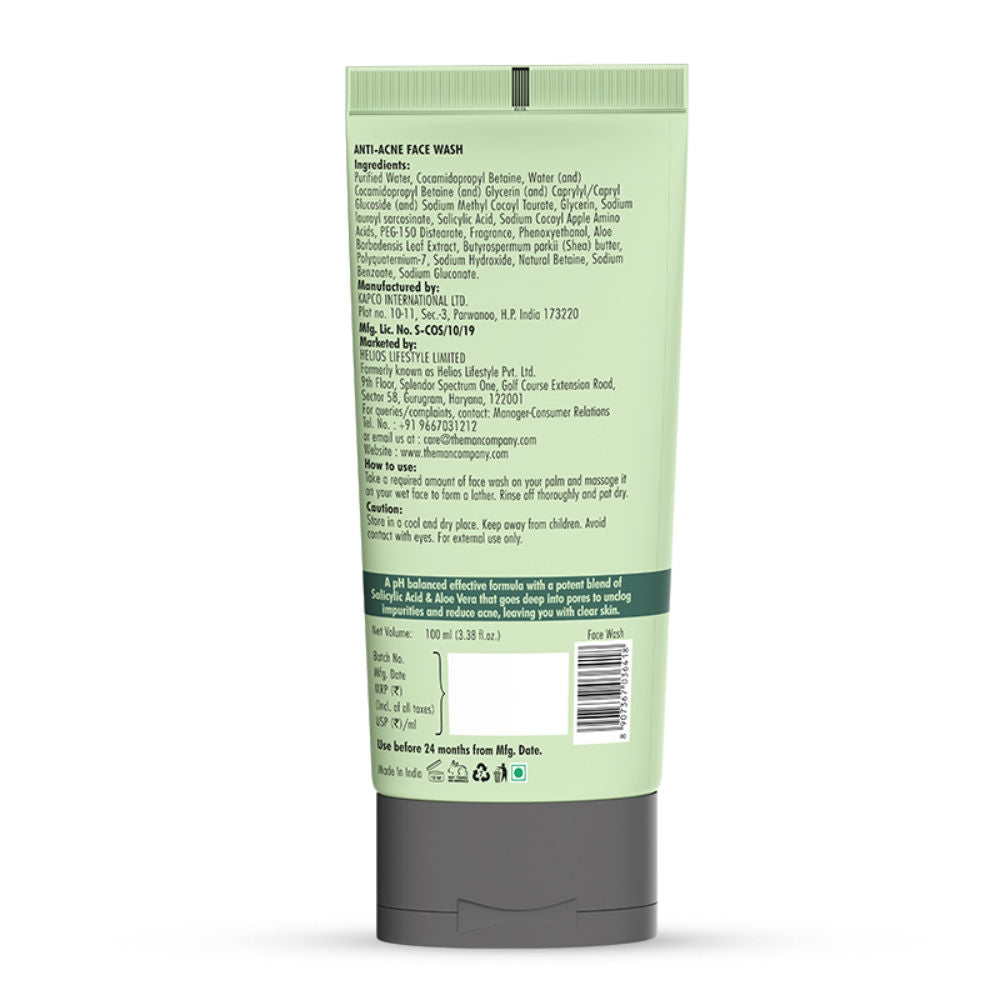 The Man Company Anti Acne Face Wash
