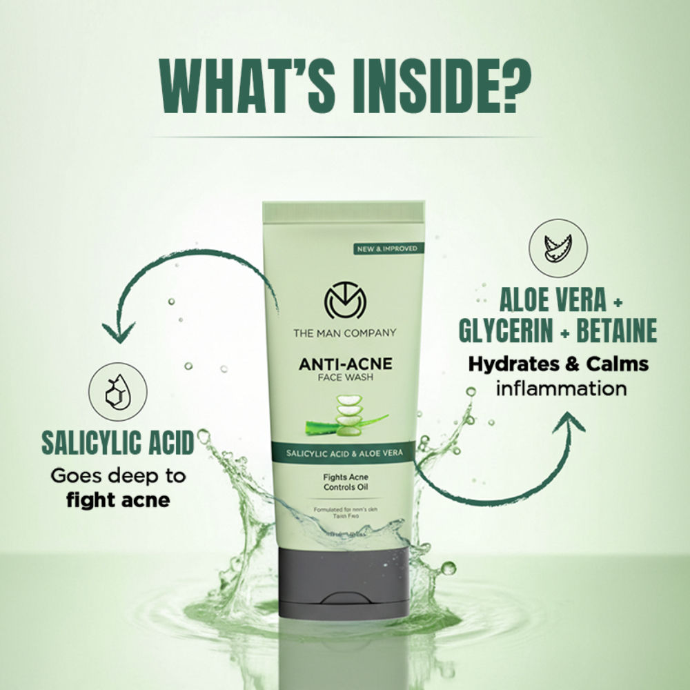 The Man Company Anti Acne Face Wash
