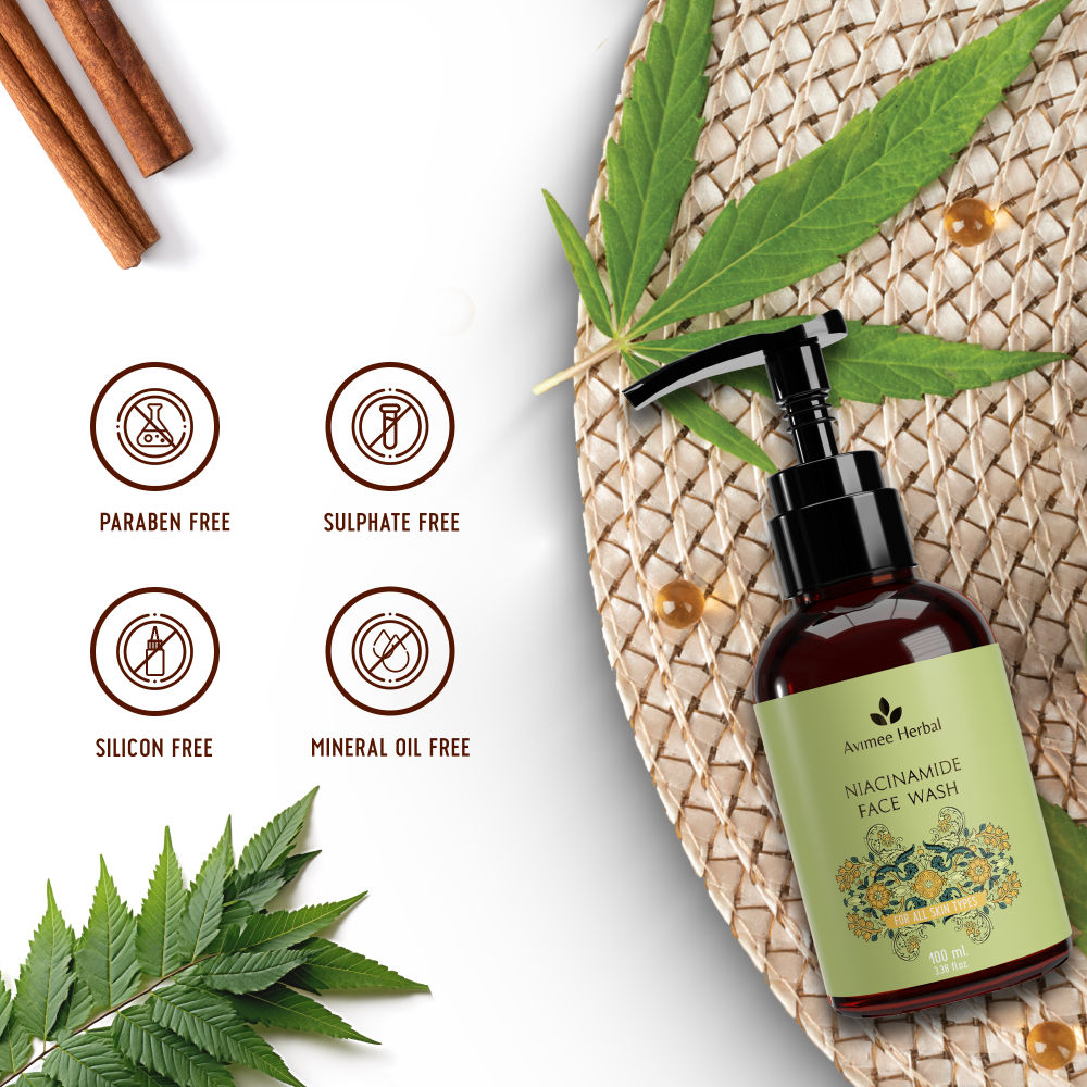 Avimee Herbal Niacinamide Face Wash