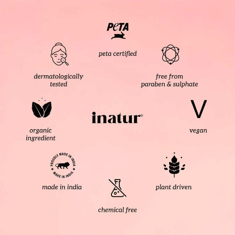 inatur Oudh Bahar Eau De Perfume with Mandarin, Lemon, AquaRose & Agarwood, Natural Extracts, Unisex