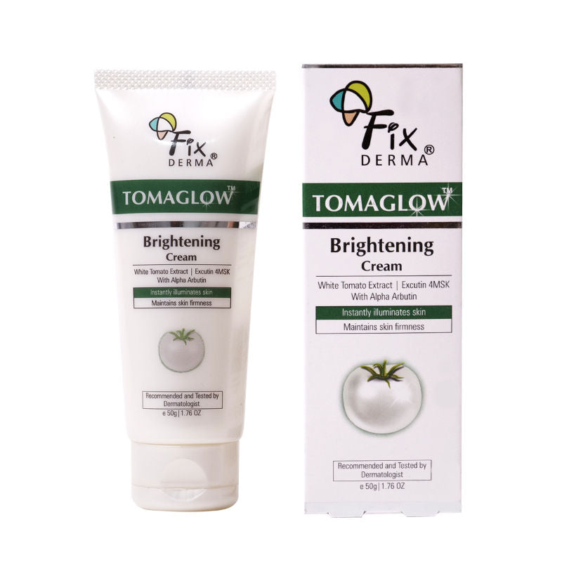 FIXDERMA Tomaglow Brightening Face Cream With White Tomato Extract, Face Cream For Unisex