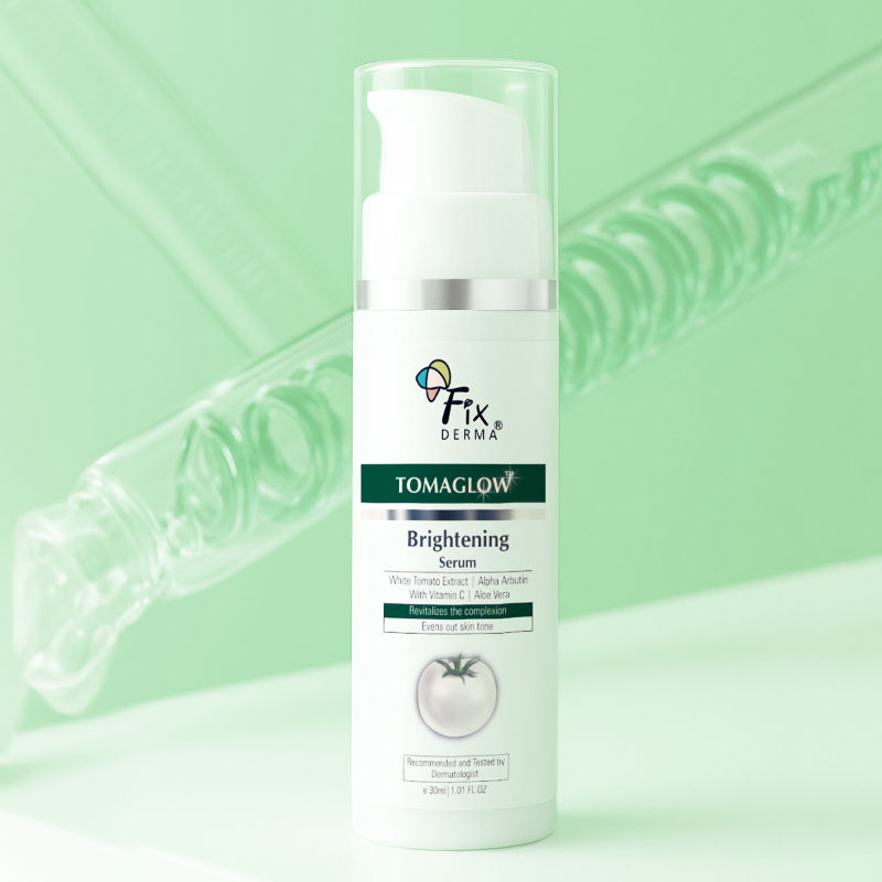 Fixderma Tomaglow Skin Brightening Face Serum with Vitamin C & Niacinamide for Pigmentation