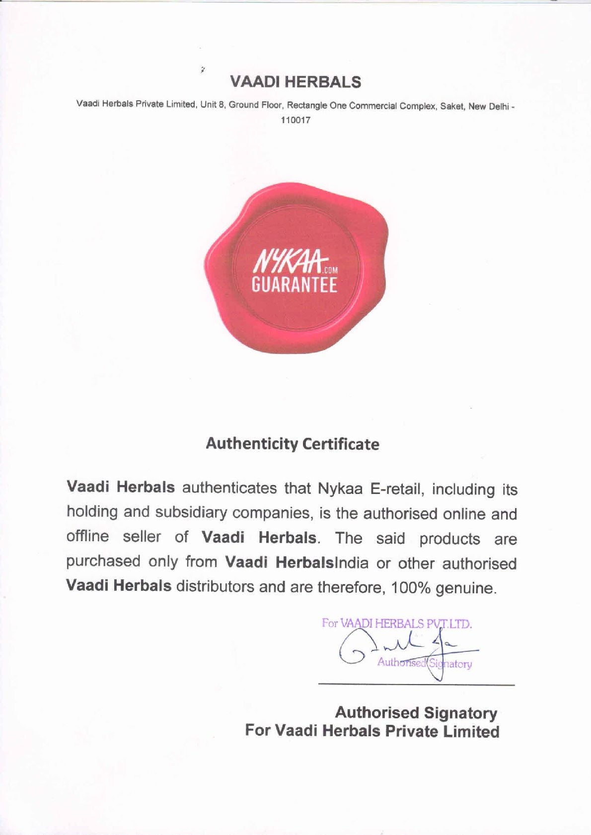 Vaadi Herbals Tulip Oil Control Moisturiser With Green Almond Extract
