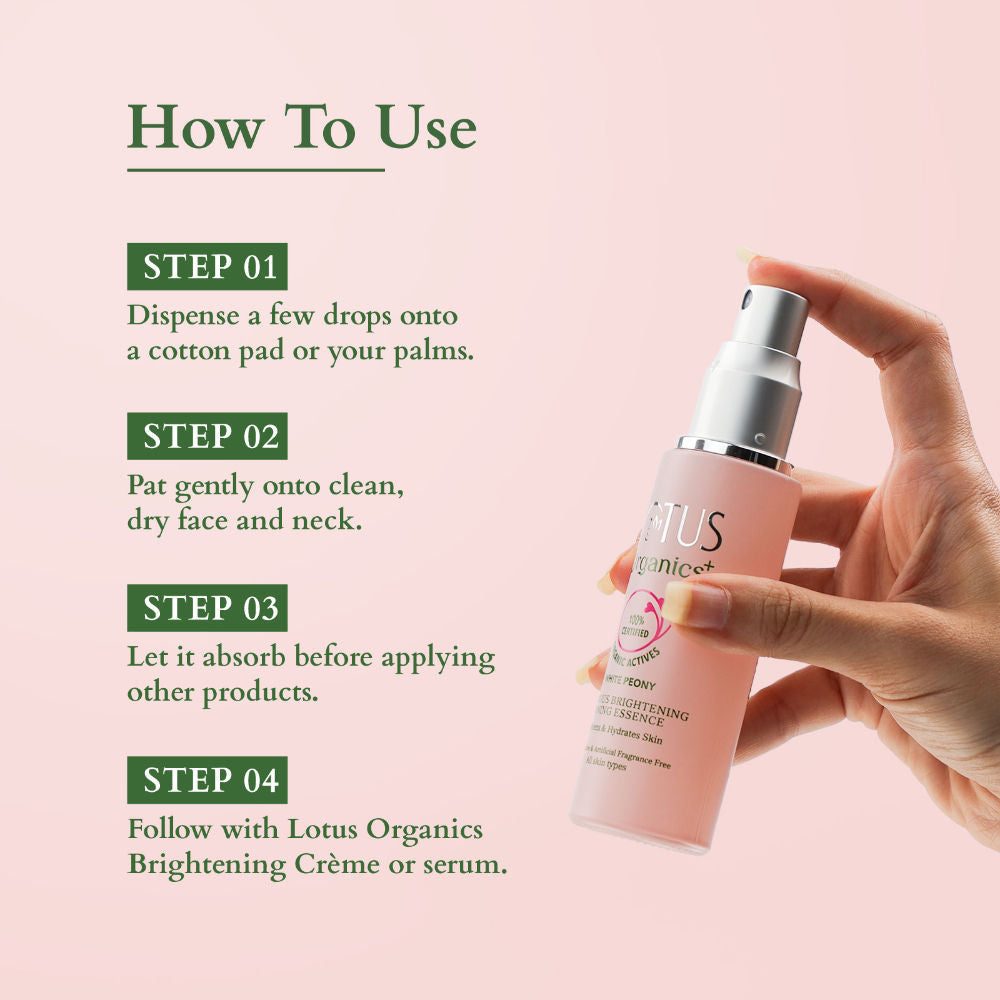 Lotus Organics Precious Brightening Toning Essence