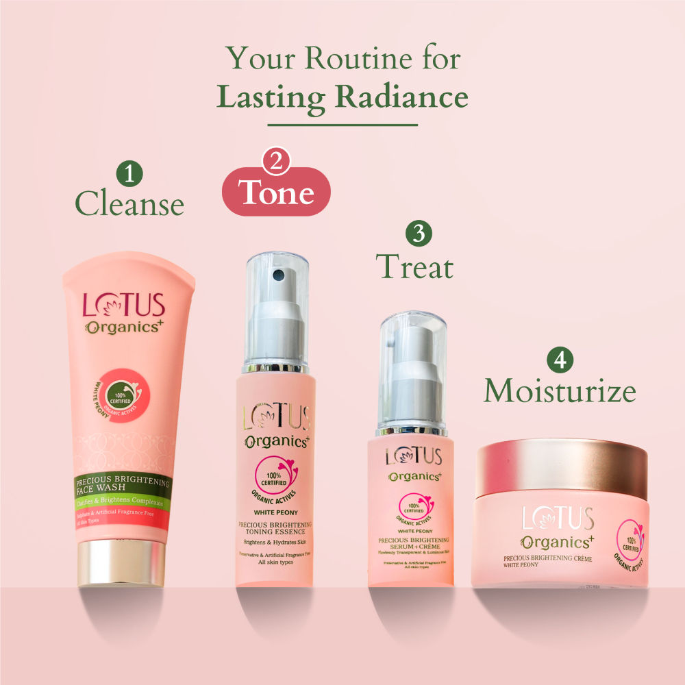 Lotus Organics Precious Brightening Toning Essence