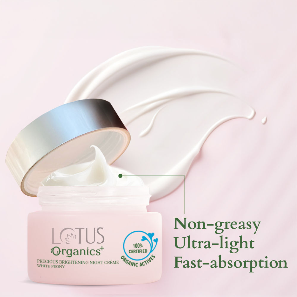 Lotus Organics Precious Brightening Night Cream