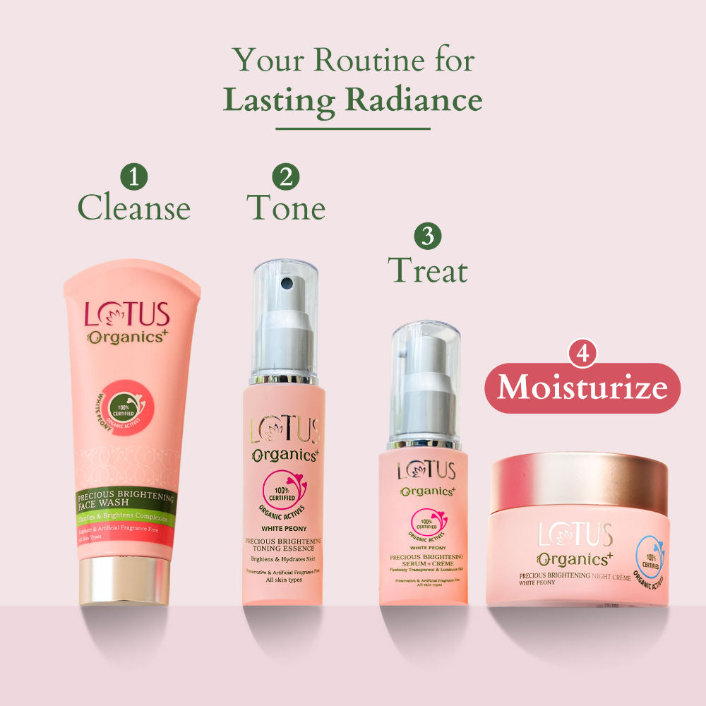 Lotus Organics Precious Brightening Night Cream