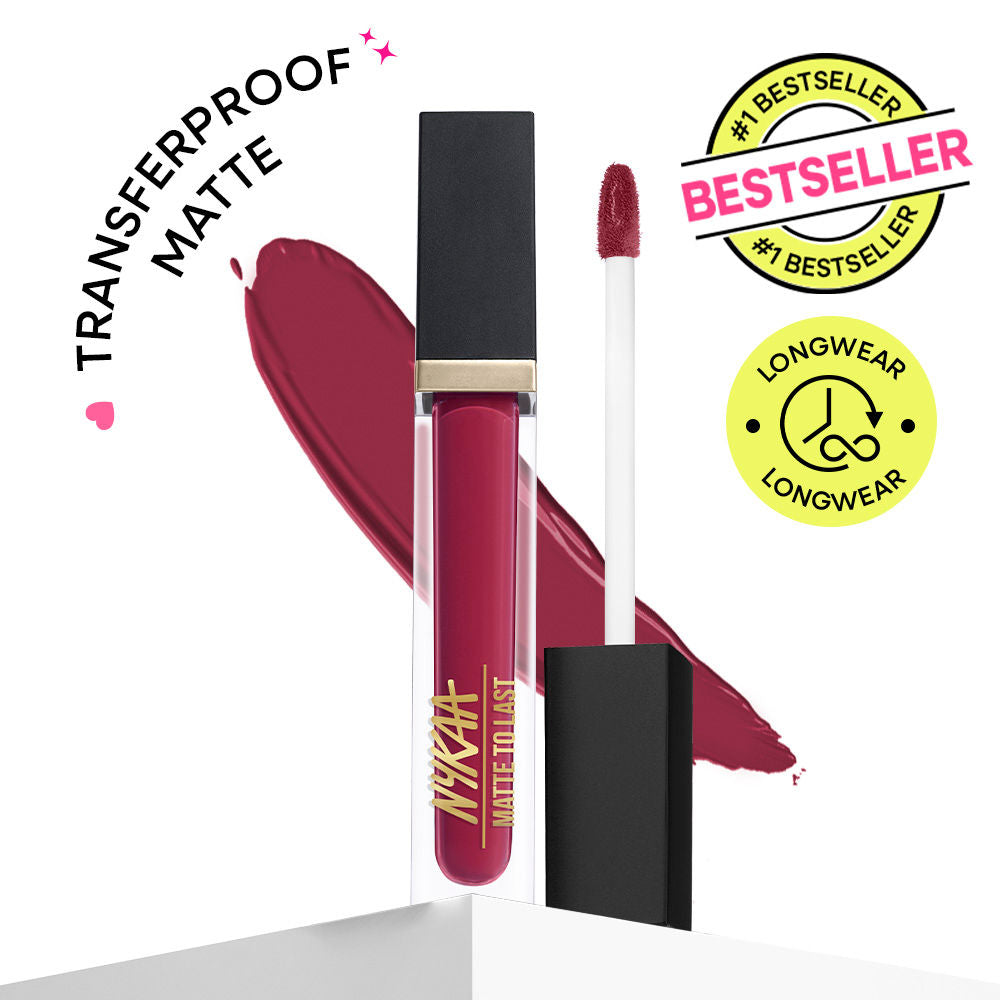 Nykaa Matte To Last ! Transferproof Liquid Lipstick