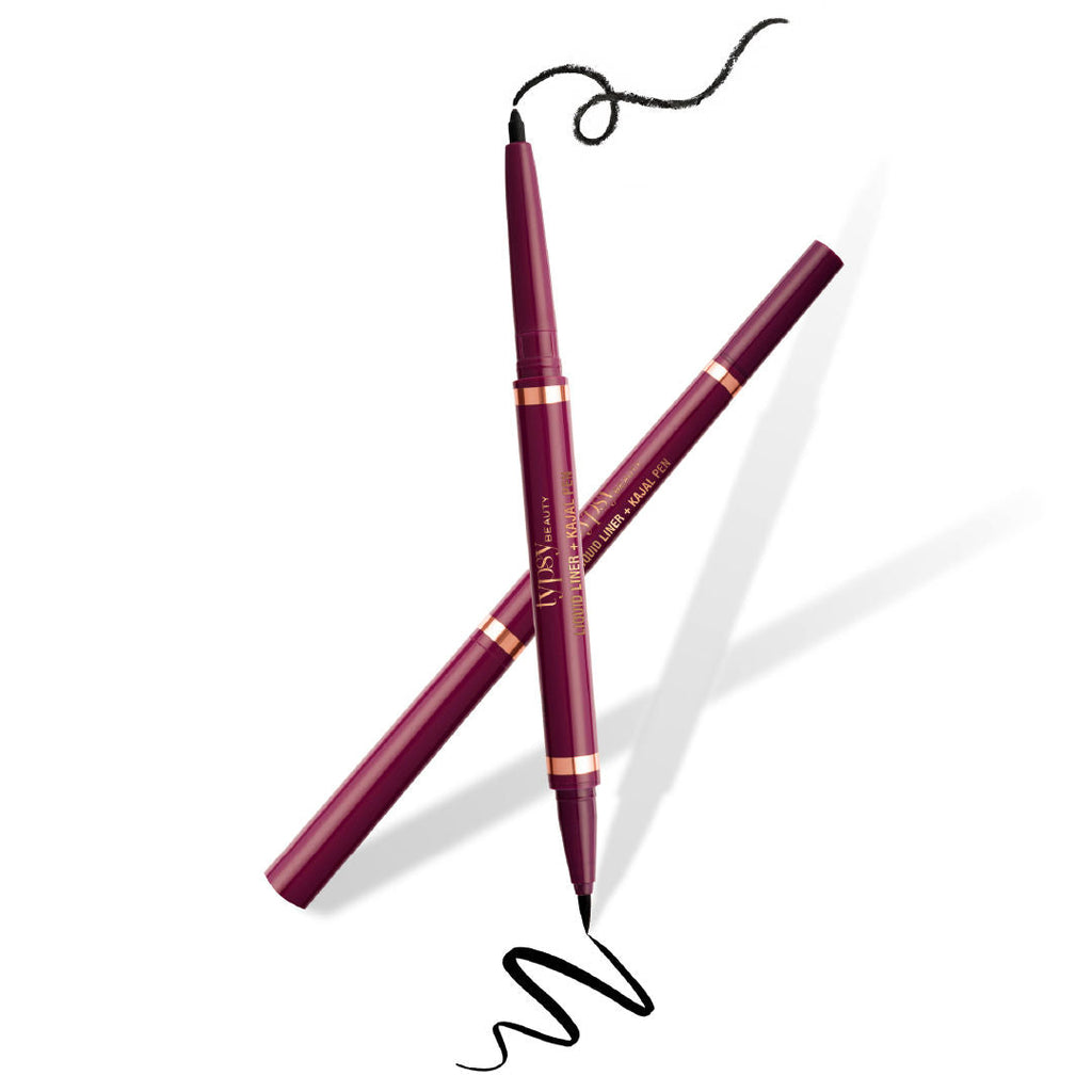Typsy Beauty Double Shot Kajal Pen + Liquid Liner