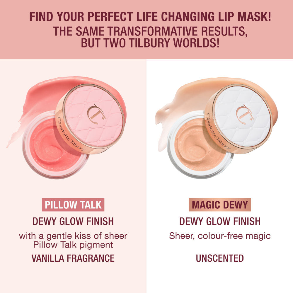 Charlotte Tilbury Life Changing Lip Mask Pillow Talk Fresh Glow