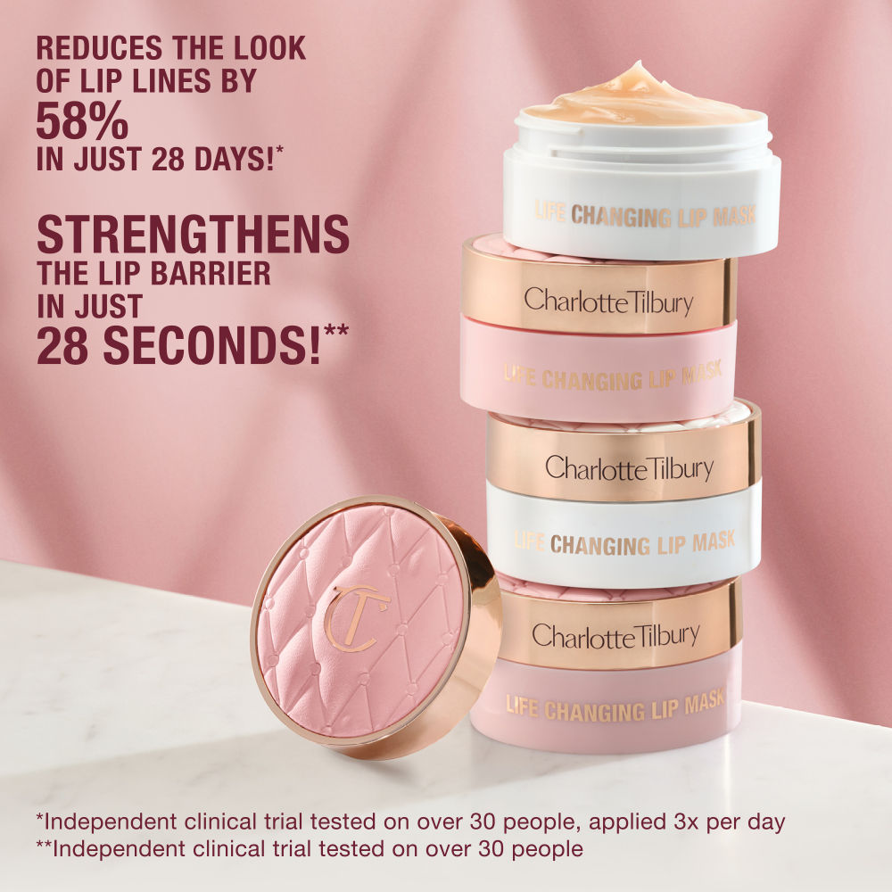 Charlotte Tilbury Life Changing Lip Mask Pillow Talk Fresh Glow
