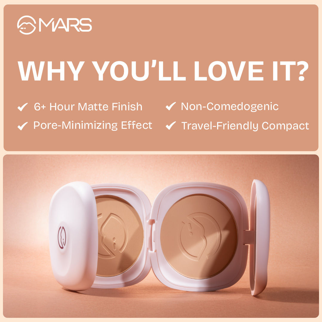 MARS Zero Oil Compact Powder