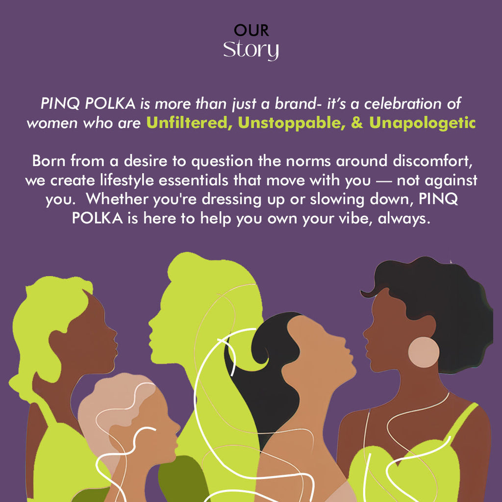 PINQ Polka Adhesive Stick-On Cleavage Bra - Reusable Invisible Strapless Bra Nude (C Cup)