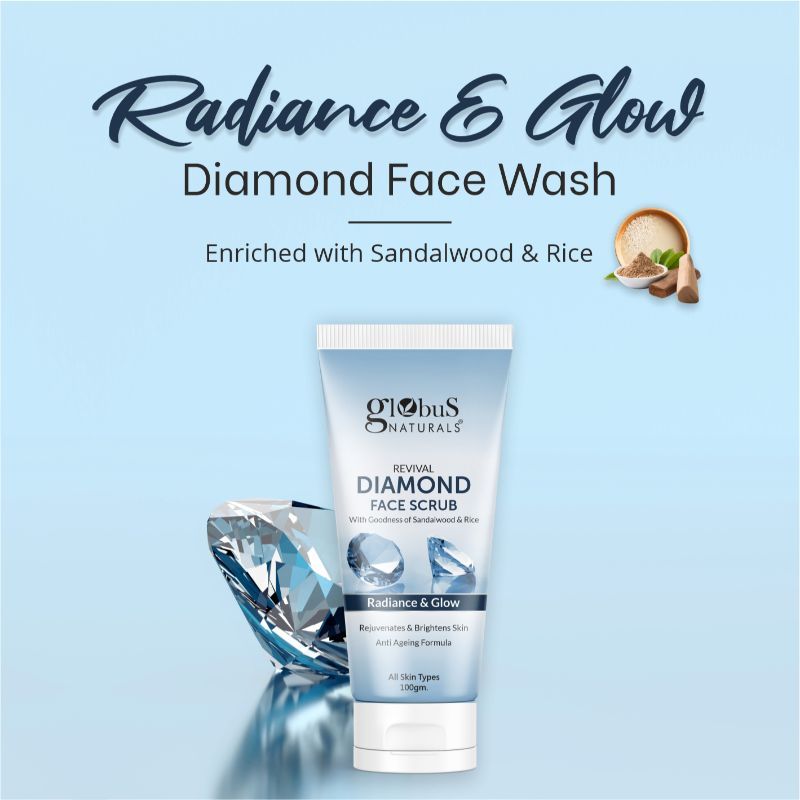 Globus Naturals Revival Diamond Face Scrub