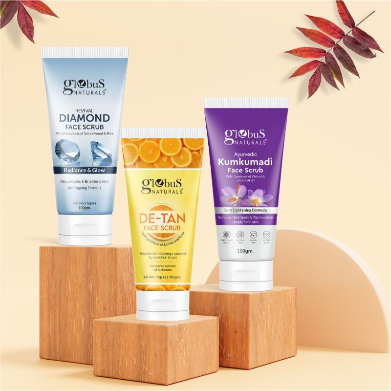 Globus Naturals Revival Diamond Face Scrub