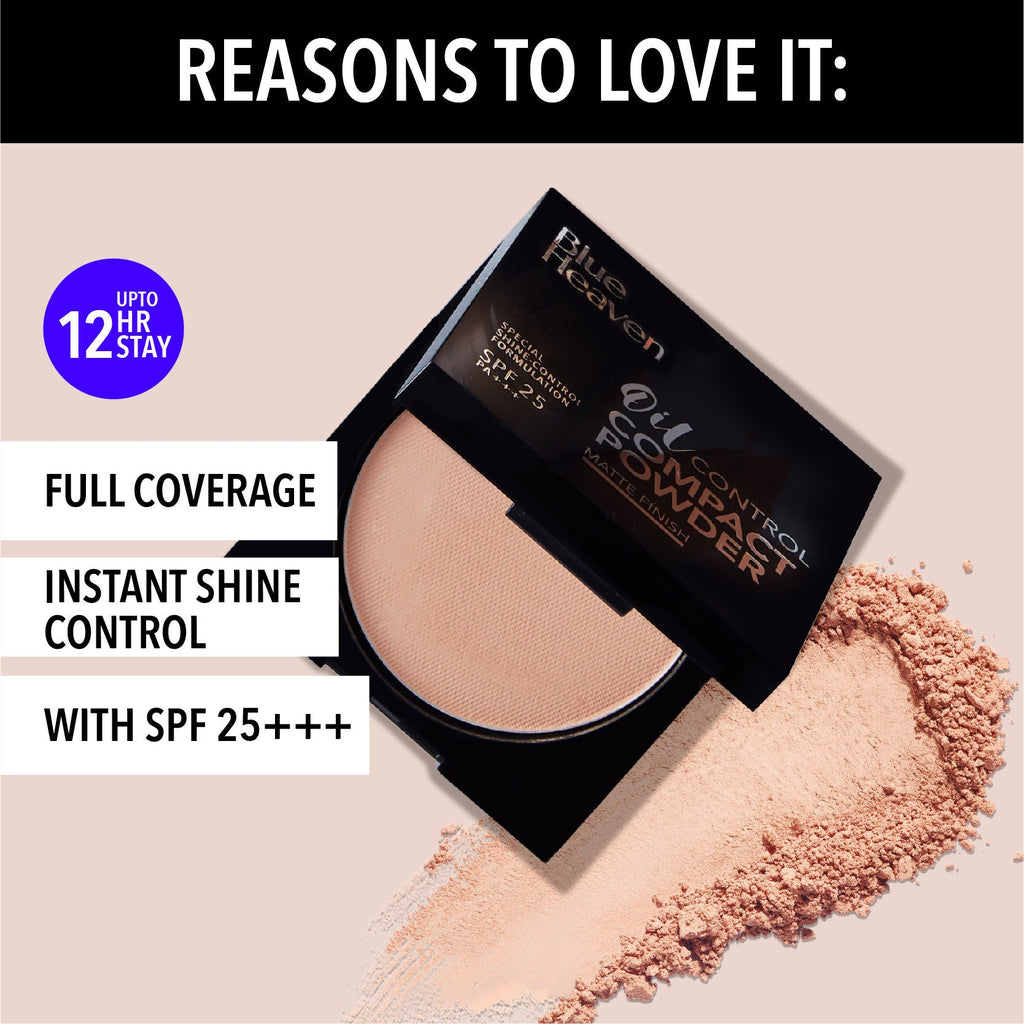 Blue Heaven Oil Control Compact Powder Matte Finish