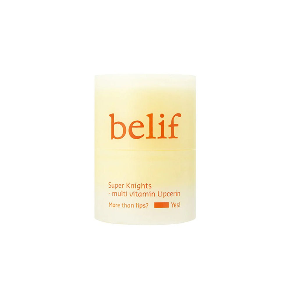 belif Superknight Multi Vitamin Lipcerin-Korean Lip Mask, Scrub & Glowy Balm with Ceramide & Peptide