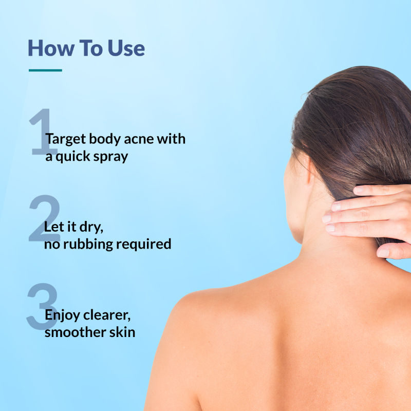 Fixderma 2% Salicylic Acid + 2% Azelaic Acid Salyzap AZ Acne Body Spray For Back & Upper Arms