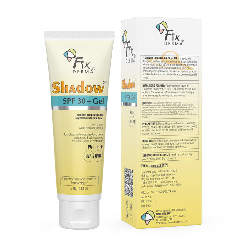 Fixderma Shadow SPF 30+ Gel