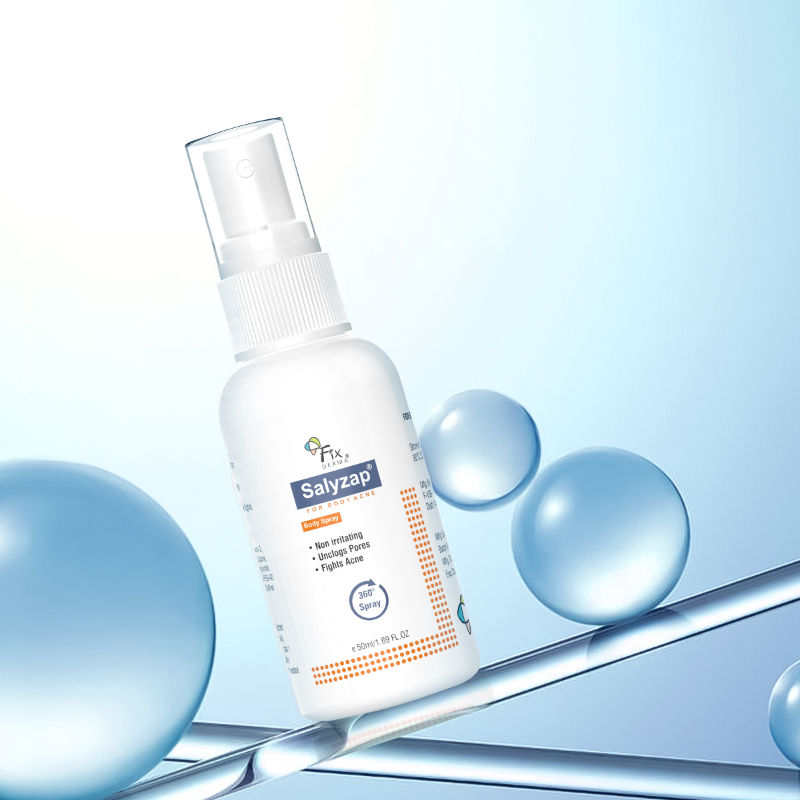 Fixderma 2% Salicylic Acid Salyzap Body Acne Spray