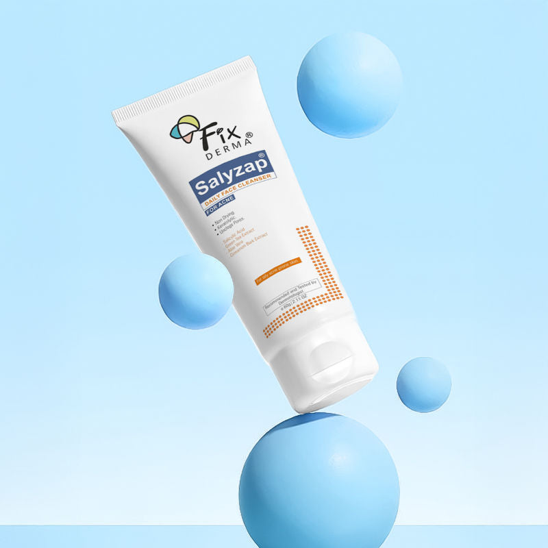Fixderma Salyzap 2% Salicylic Acid Face Wash for Oily Skin, Sulphate Free