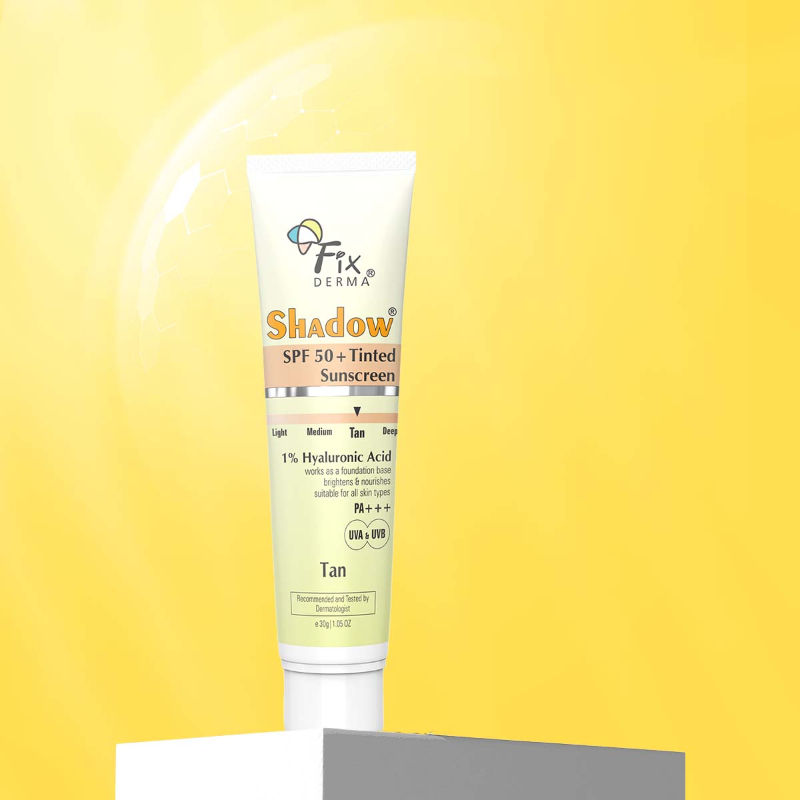 Fixderma Shadow Tinted Sunscreen Deep SPF 50 PA+++ Sunscreen