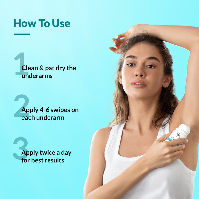 Fixderma Nigrifix 6% AHA Underarm Lightening Roll On Ocean Fragrance
