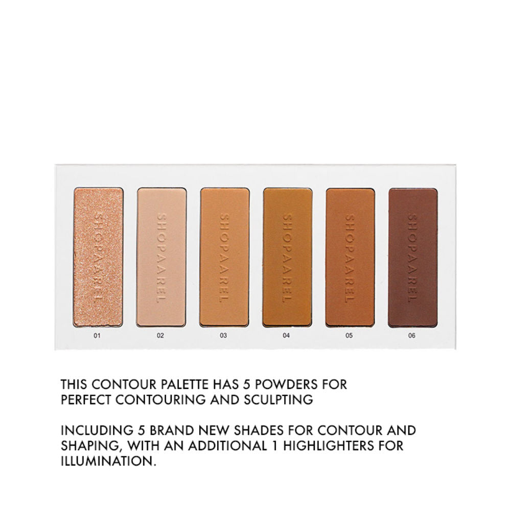 Shopaarel 2 in 1 Contour Palette