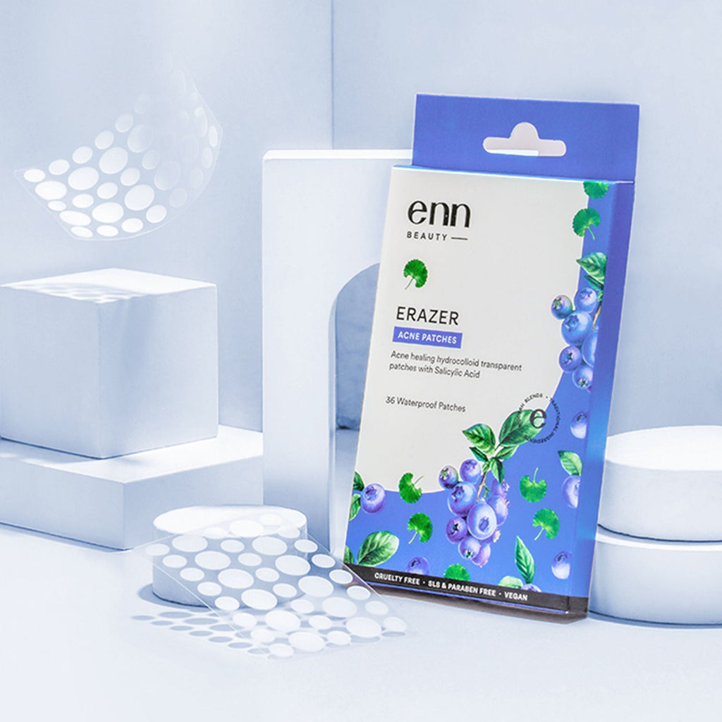 ENN Erazer Acne Patches Acne Clearing, 0.5% Salicylic Acid, Waterproof & Transparent (72 Patches)