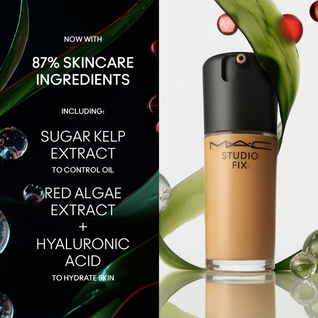 M.A.C Studio Fix Fluid SPF 15 Soft Matte Foundation With Hyaluronic Acid