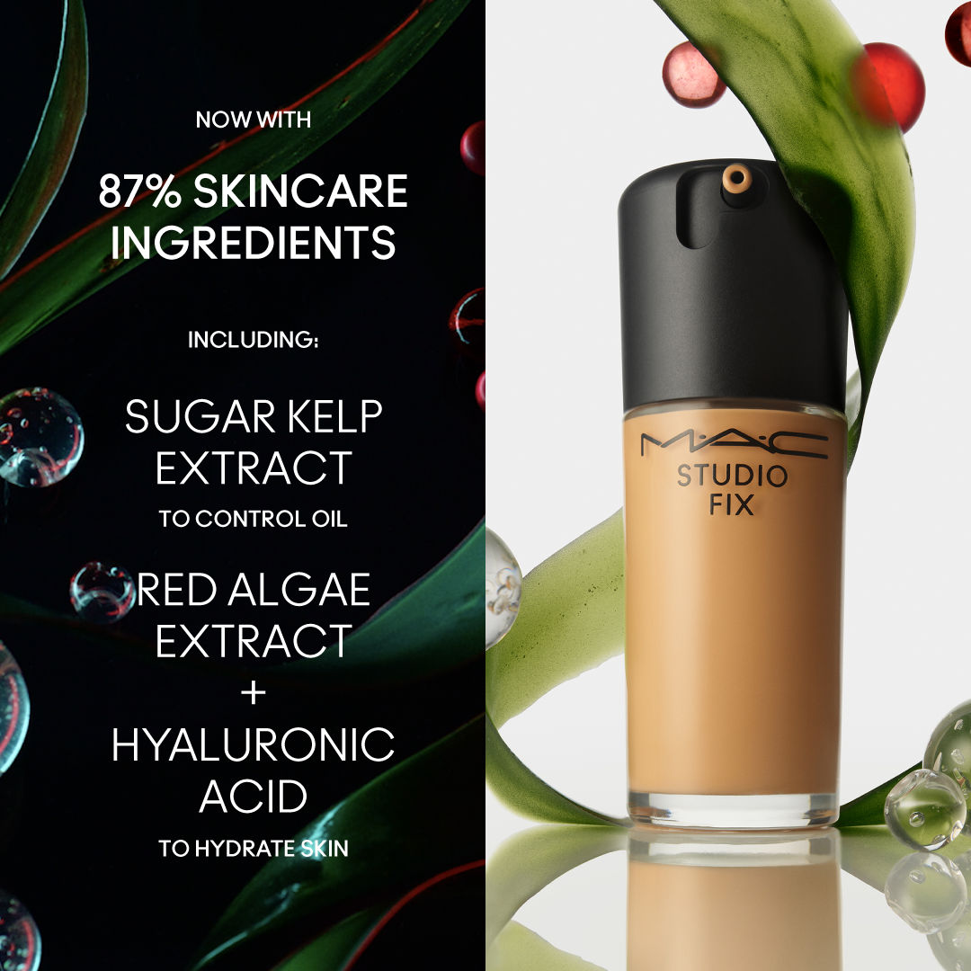 M.A.C Studio Fix Fluid SPF 15 Soft Matte Foundation With Hyaluronic Acid