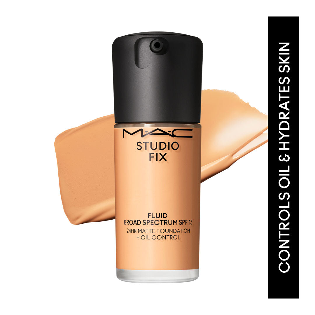 M.A.C Studio Fix Fluid SPF 15 Soft Matte Foundation With Hyaluronic Acid