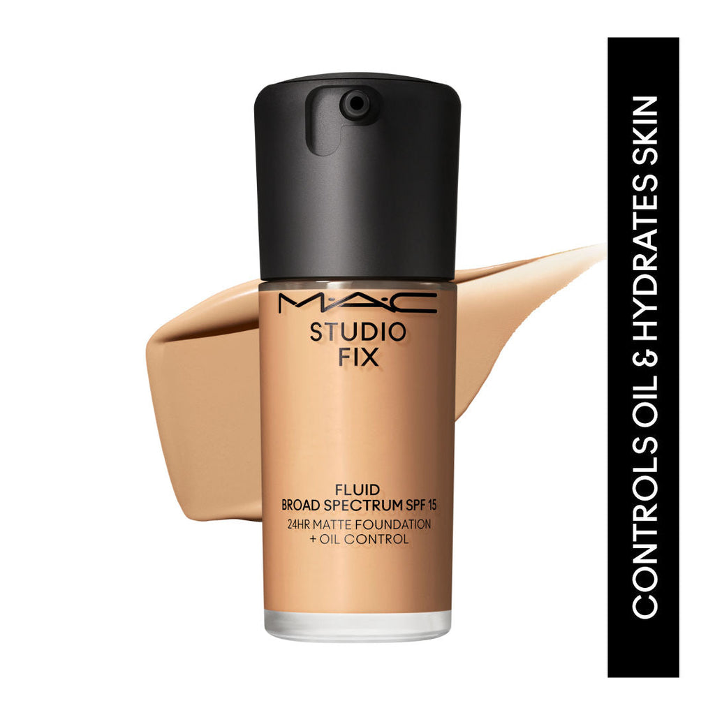 M.A.C Studio Fix Fluid SPF 15 Soft Matte Foundation With Hyaluronic Acid