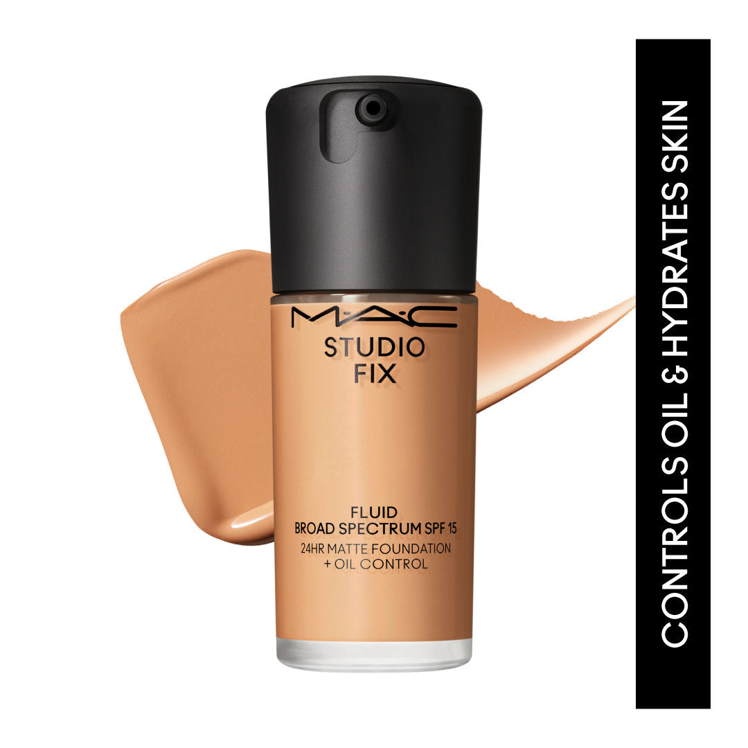 M.A.C Studio Fix Fluid SPF 15 Soft Matte Foundation With Hyaluronic Acid
