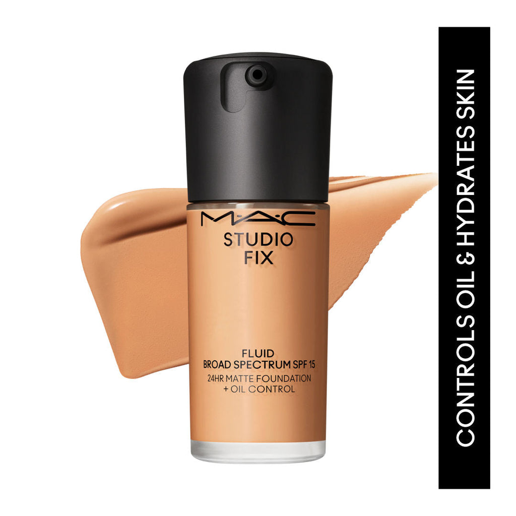 M.A.C Studio Fix Fluid SPF 15 Soft Matte Foundation With Hyaluronic Acid